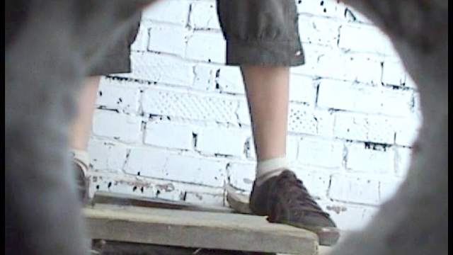 Pissing video with a spicy voyeur camera