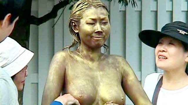 Body paint, Compilation, Costume, Japanese, Natural tits, Outdoor, Public, Riding
