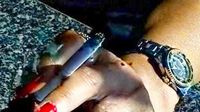 Hardcore smoking mom doing it so erotic