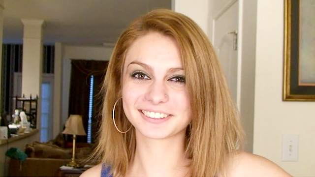Beauty Tinka is touching her vagina