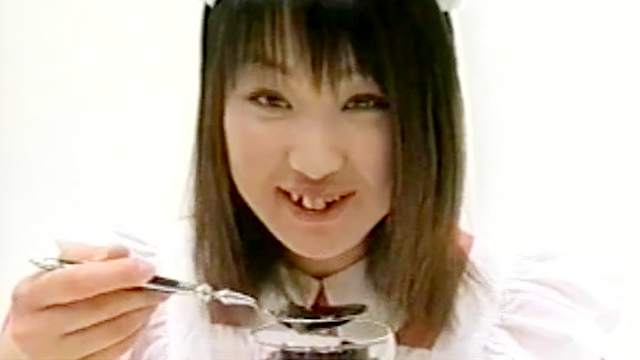 Hardcore Japanese teen is drinking sperm