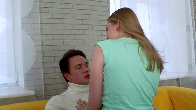 Teen blonde Alice fuck with a hardcore Brian