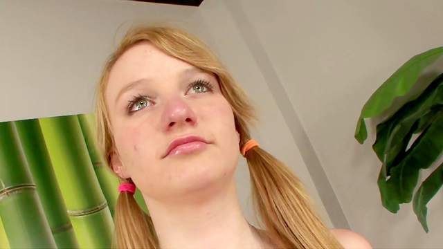 POV blowjob by sensual young babe