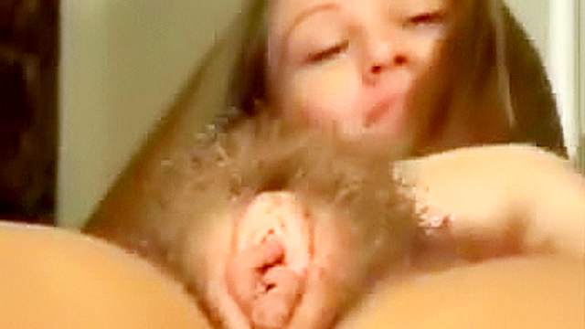 Hairy young cunt with hot lips