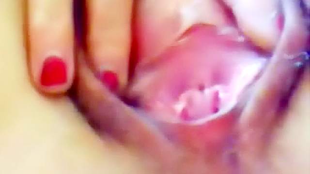 Close up on masturbating pussy