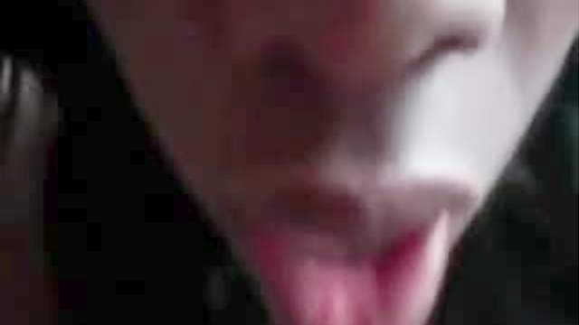 Huge facial on black amateur