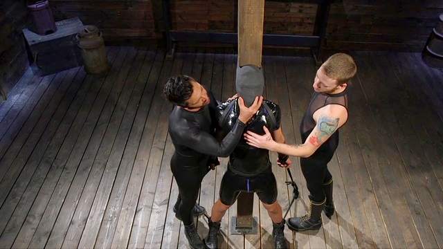 Submissive hunk Matt Anthony visits Kink to explore the world of BDSM