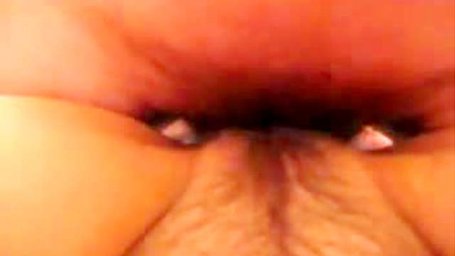 Creampie in hairy amateur vagina