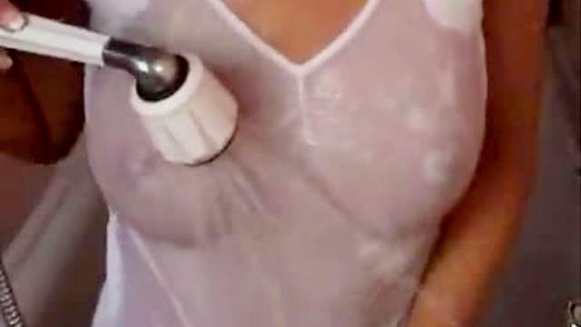 Perky tits amateur toys her asshole