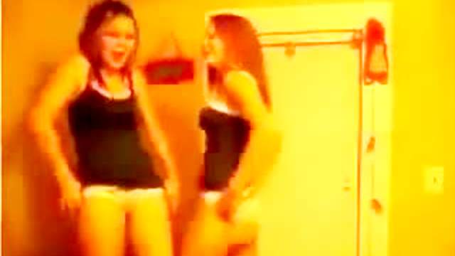 Fun webcam girls get naked and dance