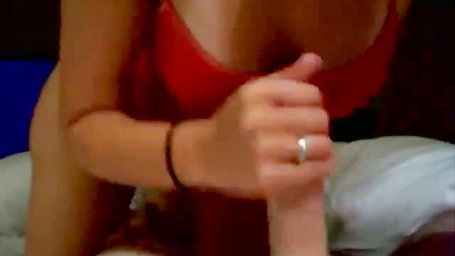 BJ and ball sucking from GF