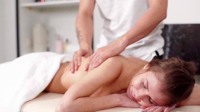 Teenager receives much more than just a simple massage