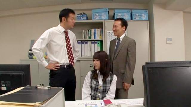 Uncensored Japanese Office Girls Nude - Nude Japanese office girl is being promised a bigger raise - Hell Porno
