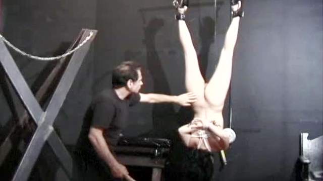 Pussy and tit torture with sub girl