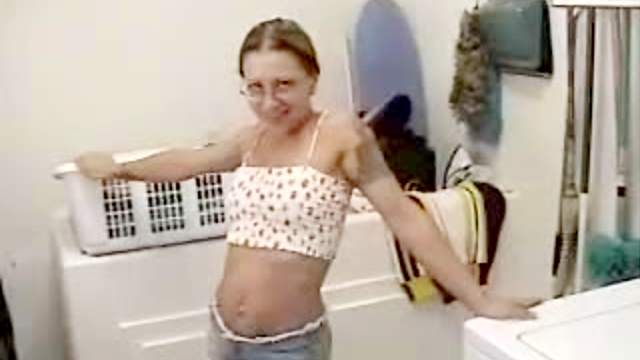 Naughty house lady is thinking about awesome blowjob