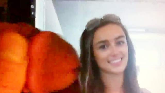 He cums on computer screen