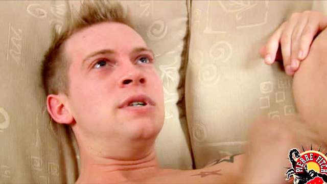 Hard body tattooed gay guys fuck