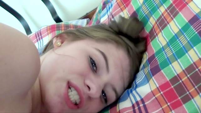 Sweet teenager makes POV porn