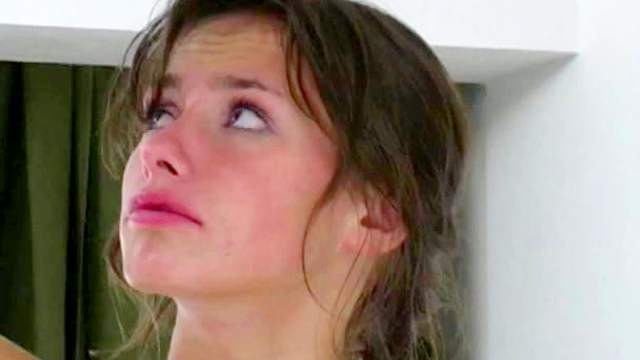 Sweet girl suffers a heavy lashing