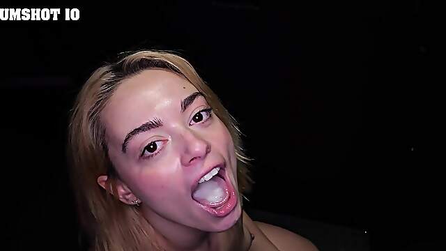 The hottest babes Sophia Burns and Jessica Aaren getting fucked through gloryhole