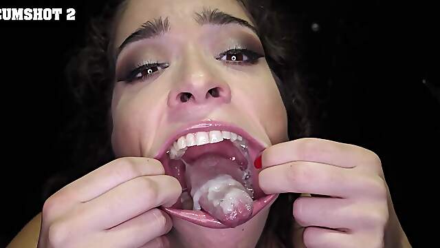 The hottest babes sucking and swallowing massive cock, including Victoria Voxxx.