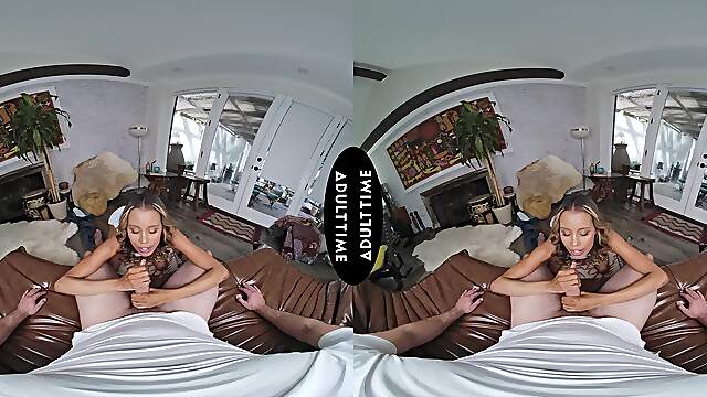 Kylie Le Beau and Dante Colle enjoy passionate anal sex in vr