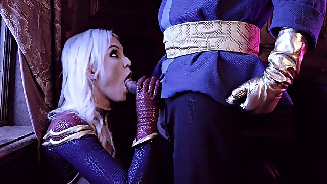 Ryan Driller and Kenzie Taylor in a comic strip adventure