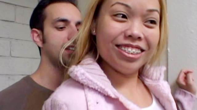 Asian in braces hardcore teen sex