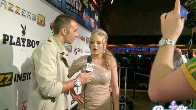 Bree Olson at adult awards show