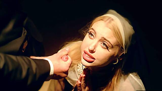 Choke on Mick's cock while Dante rams your ass in HD