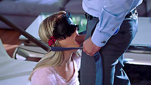 Dirty Mick dominates sweet Lexie's tiny titties & wet slit