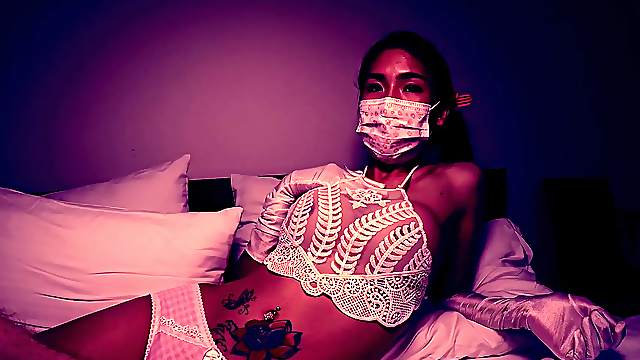 Asian Pepper gets rough interracial action in a hotel room