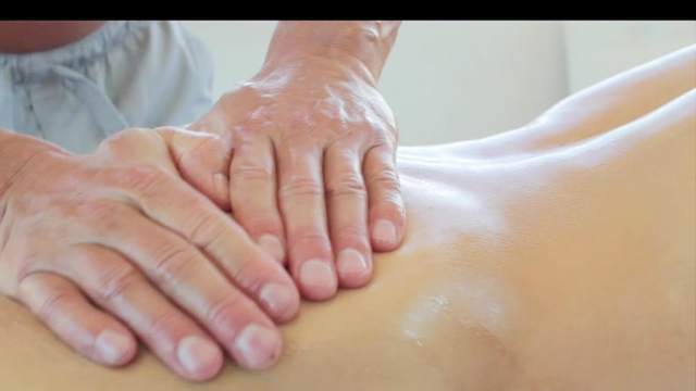 Masseur sucks his cock and fucks him