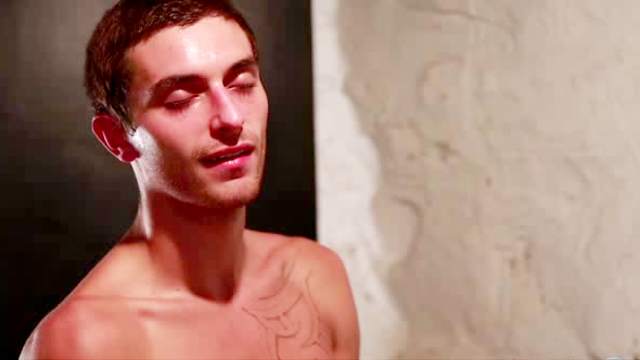 Hot solo guy tries new sex toys