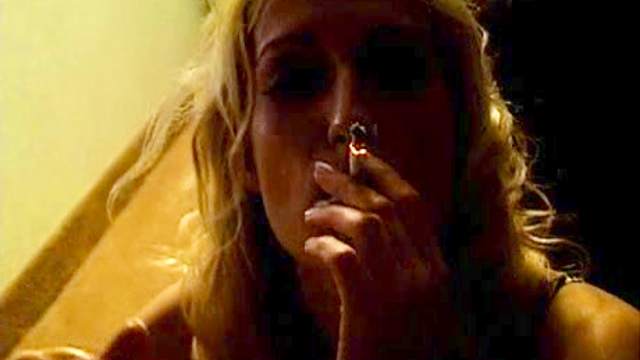 Smoking fetish blowjob gives him an orgasm