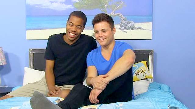 White guy bottoms for black gay cock