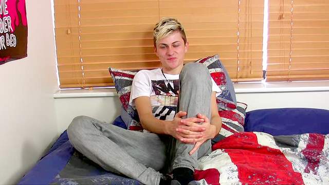 Anal toy sex with a smooth boy