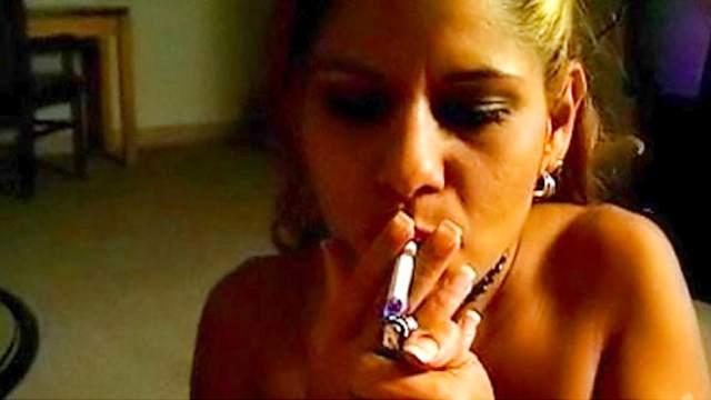 Big tits, Blowjob, Cigarette, Facial, Fetish, HD, Smoking
