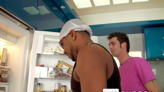 Whitey Jason Crew gets nice black cum over his face