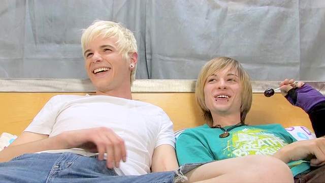 Two perverted teens giving interview