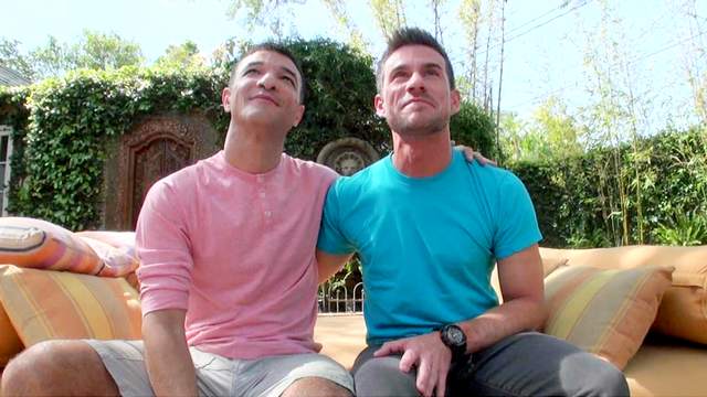 Jordan White fucking his friend outdoor