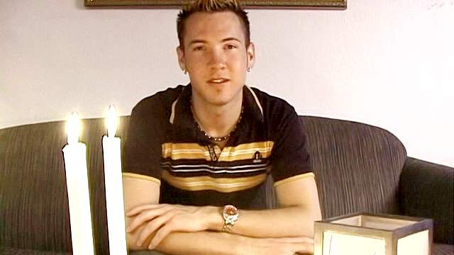 Sweet dude is talking dirty on the cam