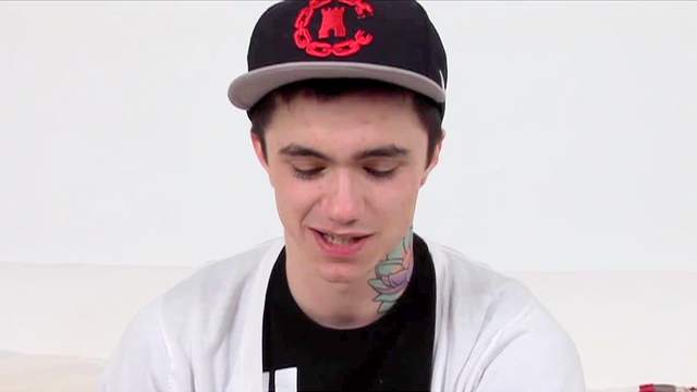 Jake Bass is masturbating his hard stick