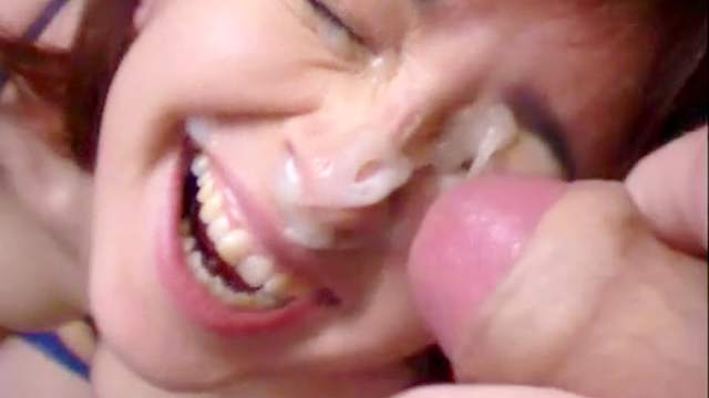 Alluring redhead beauty is getting fucked in her mouth