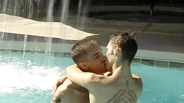 Billy Windsor fucks with KC Williams in the pool