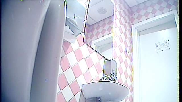 Slender brunette takes off her nice pants