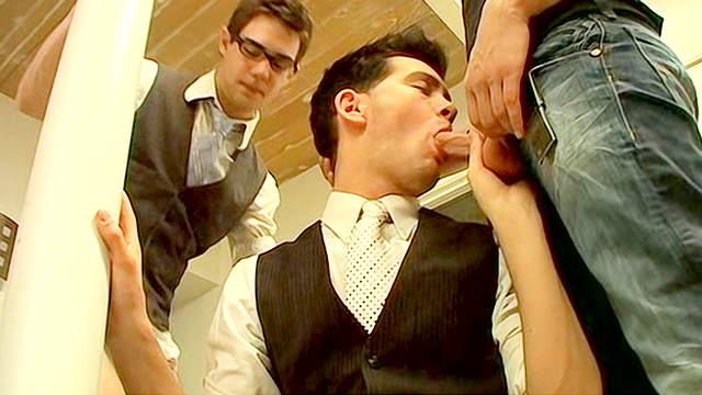 Ayden James, Jayden Taylor and Zack Randall are having sex