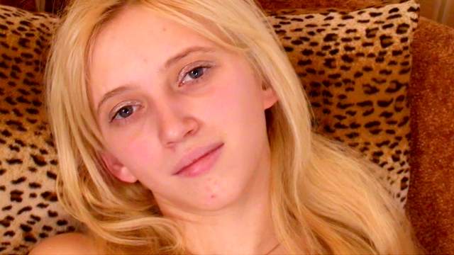 Innocent blonde teen Buraeva is so cute