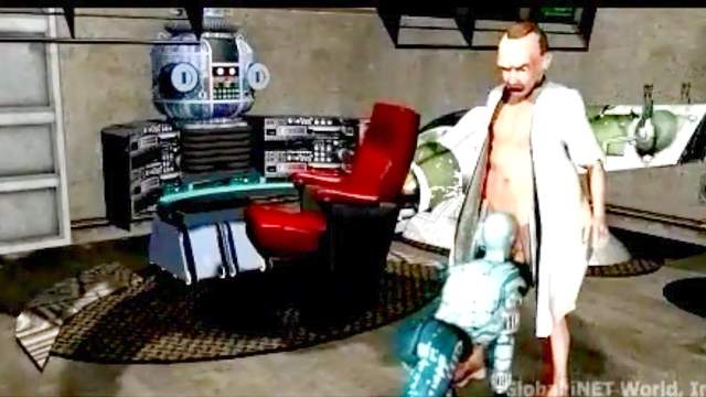 Spicy beauty is getting fucked on the space station in 3D porn