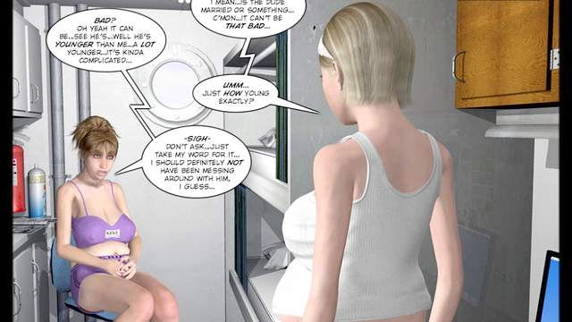 3D porn comics with nice pregnant in HD
